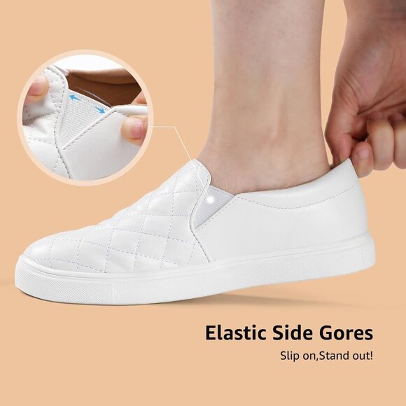 Loafers for Women Sneakers EleeS Quilted 1.0 - Picture 4 of 9